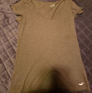 Army green Hollister shirt